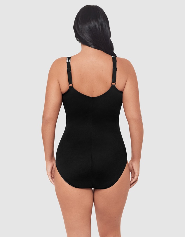 Miraclesuit Swimwear  - Fiore Di Luna Oceanus Plus Sized Shaping Swimsuit