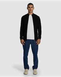 yd. - Adam Zip Thru Knit