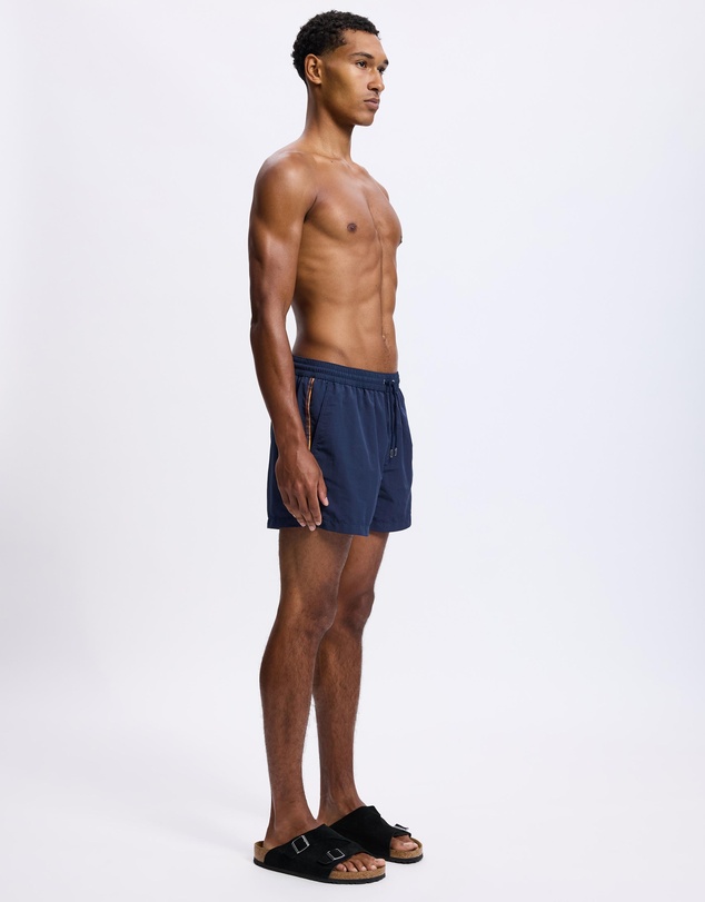 Paul Smith - Swim Shorts With Artist Stripe Trim