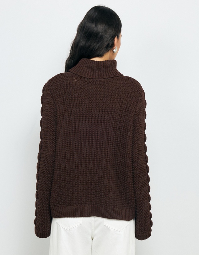 AERE - Rhei Organic Cotton Wool Cable Jumper