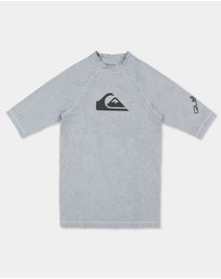 Quiksilver - Boys 8 to 16 All Time Rash Vest
