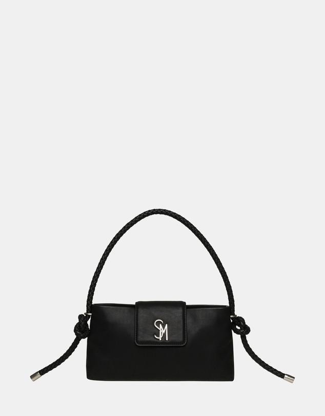 Steve Madden - BRooks Black Silver Handbag