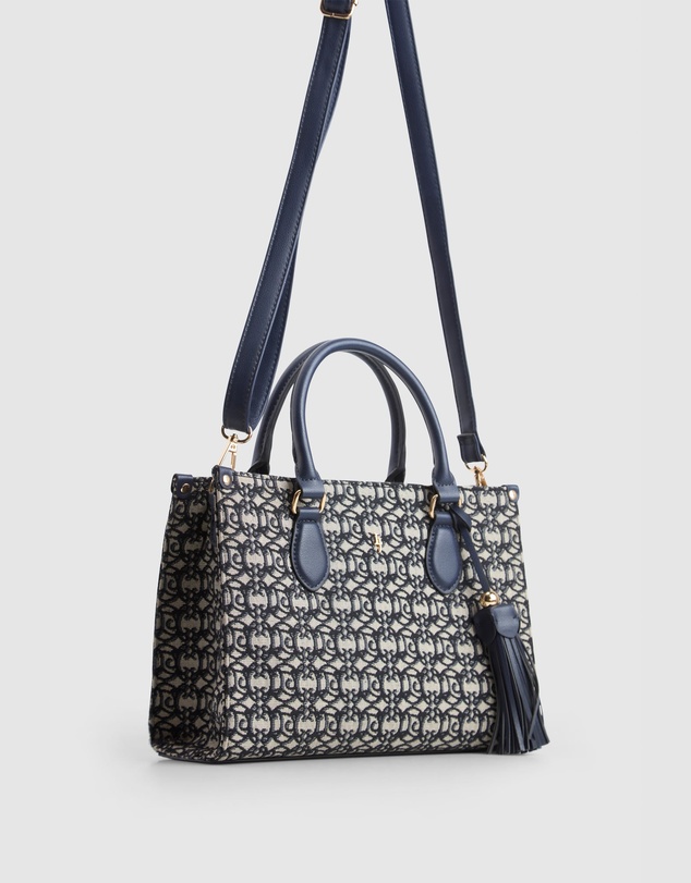 Laura Jones - Mara Jacquard Small Tote Bag