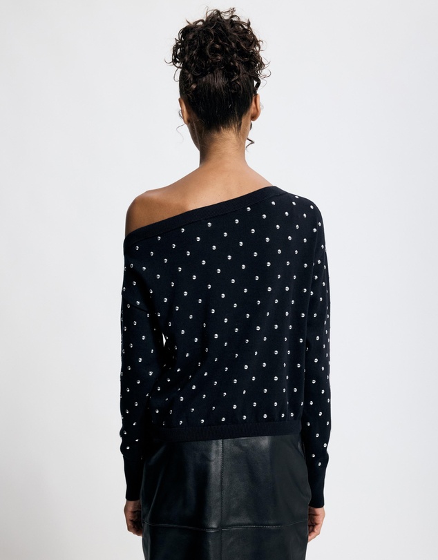 Lover - Ramona Stud Asymmetrical Jumper