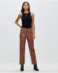 DRICOPER DENIM - Betzy Coated Copper Jeans
