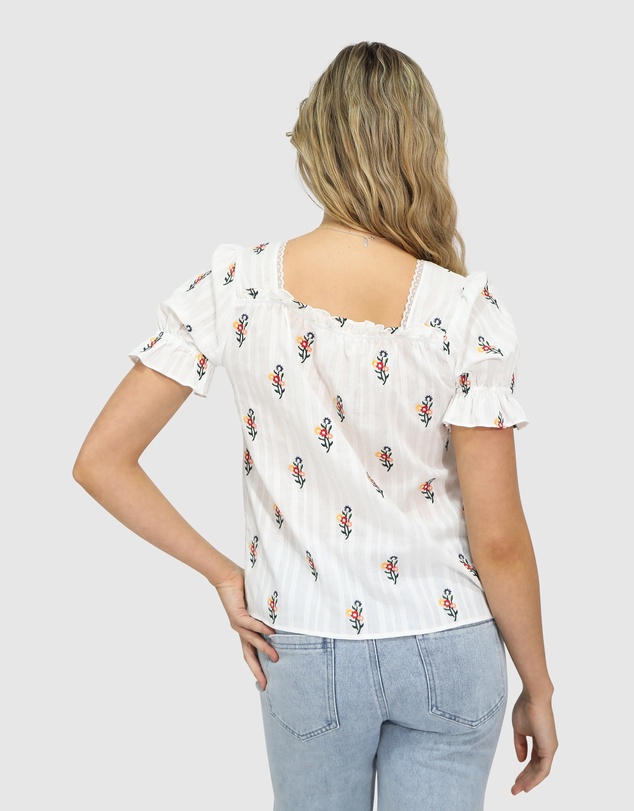 Belle & Bloom - Wild Garden Floral Blouse