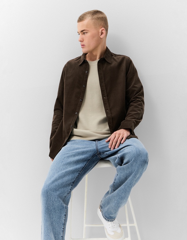 UNISON - Cord Regular Fit Shirt