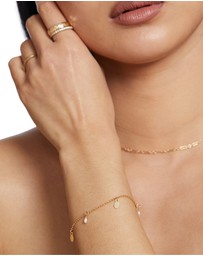 Alana Maria - Hatti Freshwater Pearl Bracelet - Gold