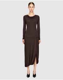 ARKET - Draped Viscose Skirt