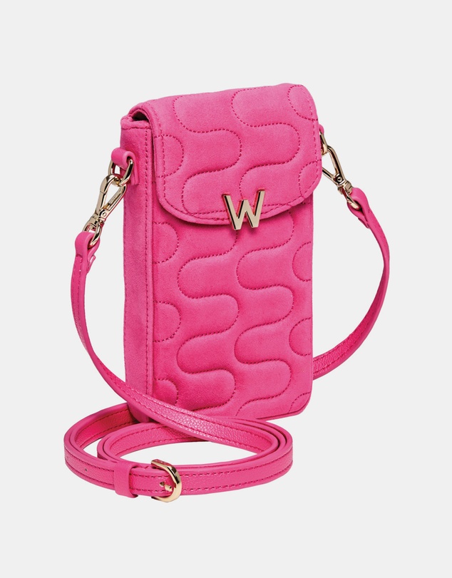 Wolf - Wolf Mimi Swirl Phone Bag Pink Flash