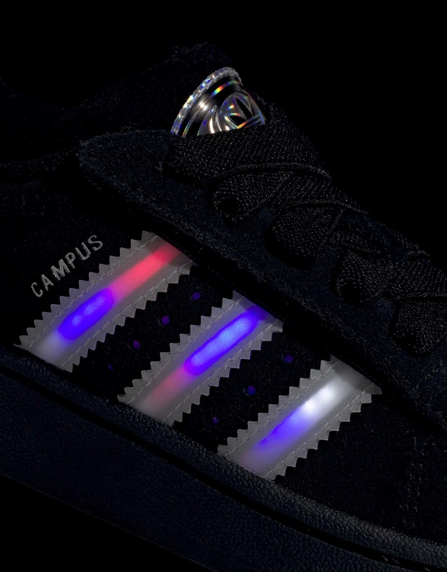 adidas Originals - CAMPUS 00s LED LIGHTS COMFORT CLOSURE ELASTIC LACE SHOES Kids