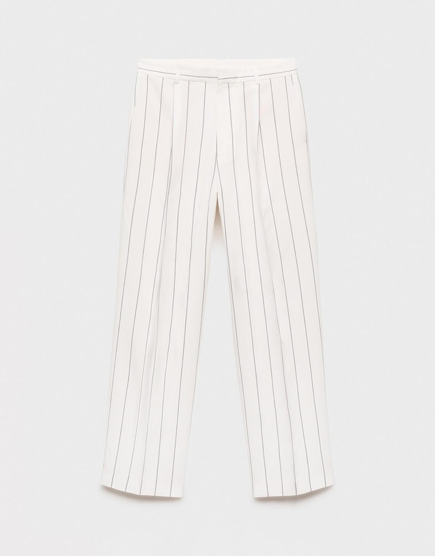 M.N.G - Moscova Striped Suit Trousers