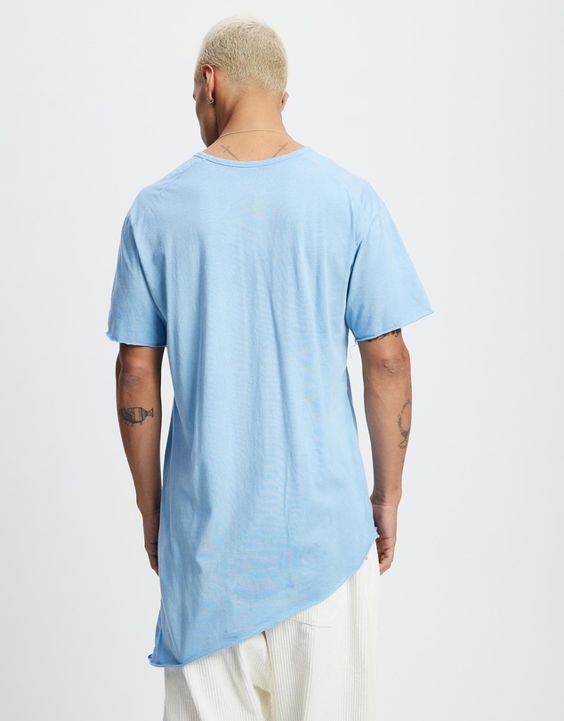 Surrounded By Ghosts - The Coltan Cotton Asymmetrical Tail T-Shirt