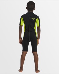 Billabong - Girls 2 to 6 2/2mm Foil Back ZIp Springsuit