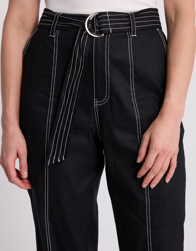 David Lawrence - Danna Linen Blend Pants