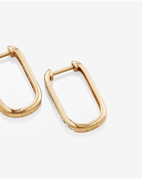Michael Hill - Huggies with 0.22 Carat TW of Diamonds in 10kt Yellow Gold