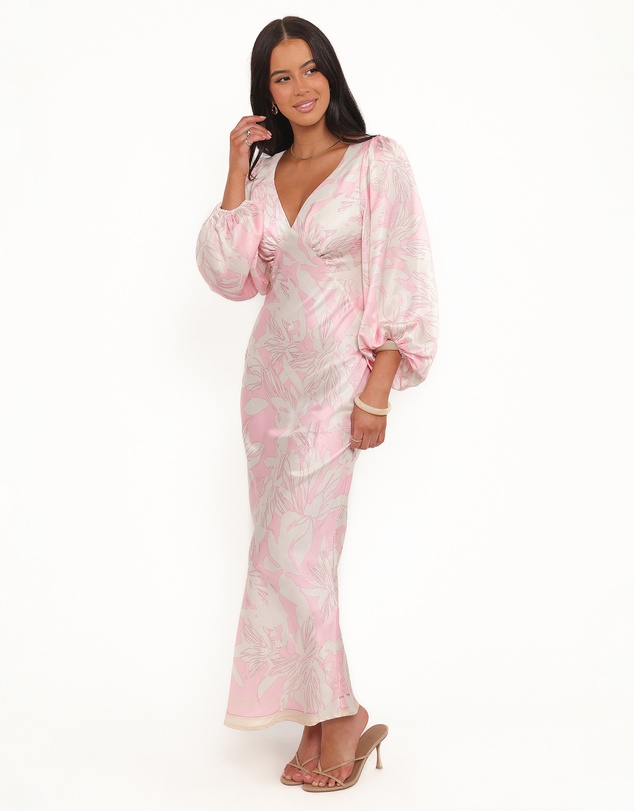 Petal & Pup - Varly Long Sleeve Dress - Pale Pink
