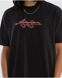 Americain - Fear Loopback Box Fit Tee
