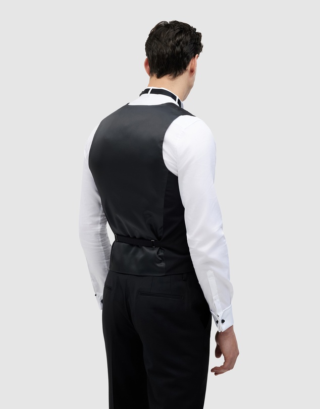 Politix - Charlton Black Tie Chintz Vest