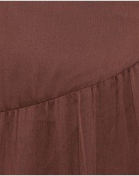 Petal & Pup - Julip Sheer Long Sleeve Maxi Dress - Brown