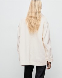 M.N.G - Oversized Denim Parka With Pockets