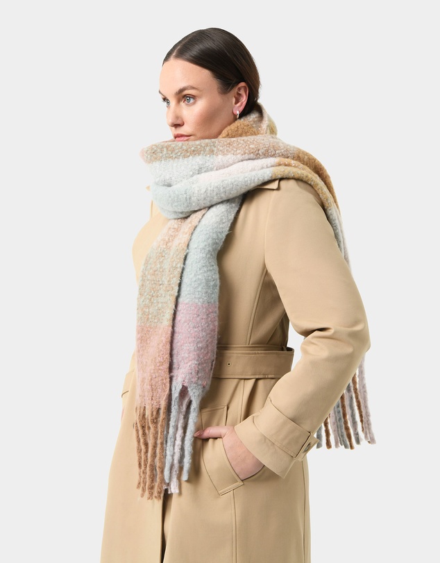 Forcast - Chloe Checked Scarf