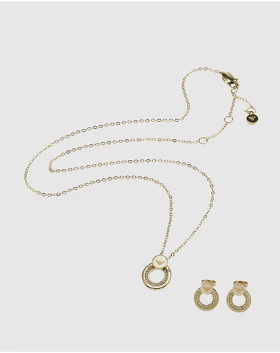 Emporio Armani - Gold-Tone Jewellery Set
