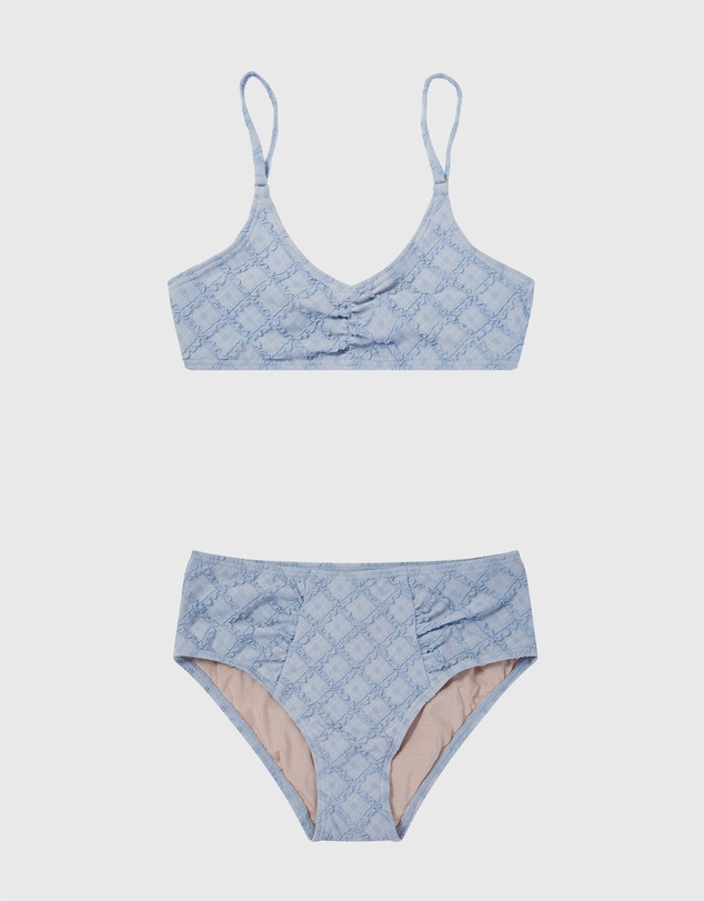 Aqua Blu Kids - Stepping Stones Blue Active Bikini Set - Teens