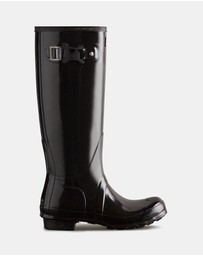 Hunter - Original Tall Gloss Wellington Boots - Women's