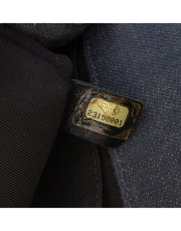 Pre-Loved by Azura Reborn - Pre-Loved Medium Embossed Denim Boy Flap