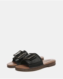 EVERAU - EverAU Ugg Bera Cow Leather Upper Sandals