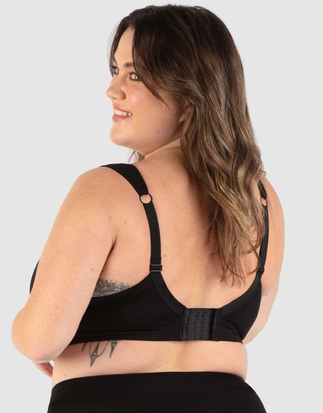 B Free Intimate Apparel - Cushion Padded Strap Wire Free Maternity & Nursing Bra﻿ (B-H) Cup