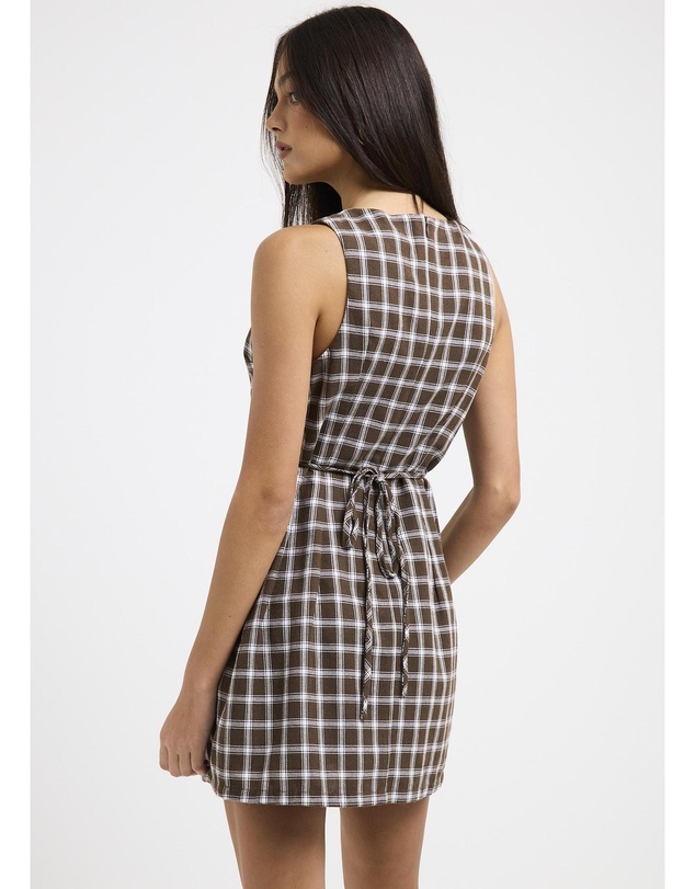 Subtitled - Gabs Plaid Romper