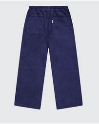 Sonnie - Corduroy Trouser -Navy