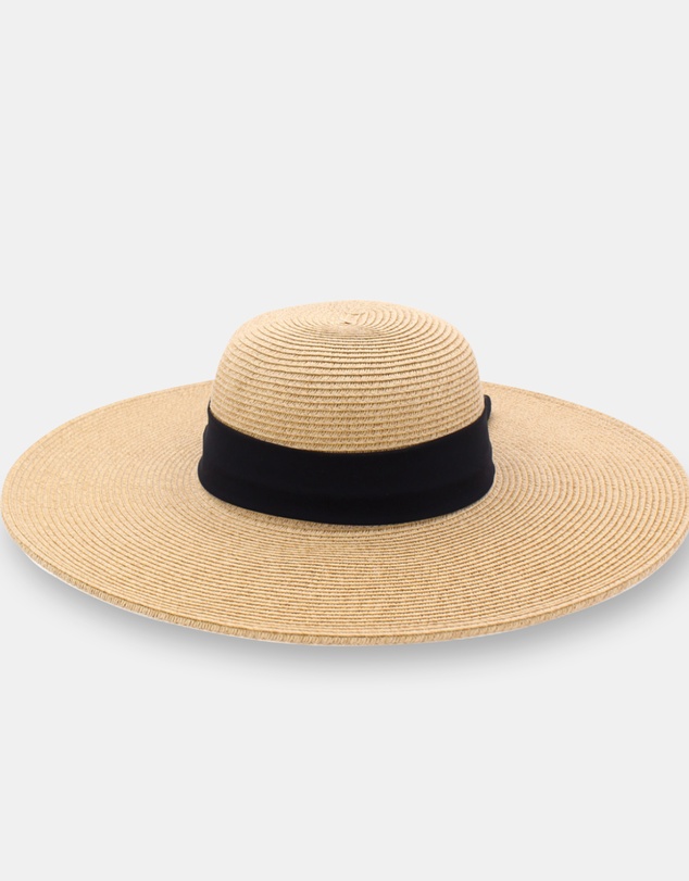 Morgan & Taylor - Adele Floppy Hat in Black