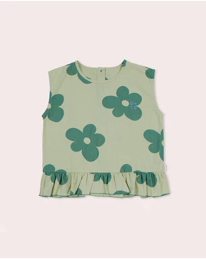 Olive & The Captain - Petal Boxy Frill Singlet