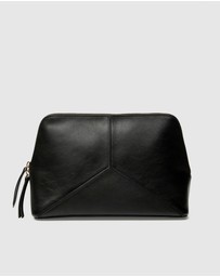David Lawrence - Frida Leather Cosmetic Pouch