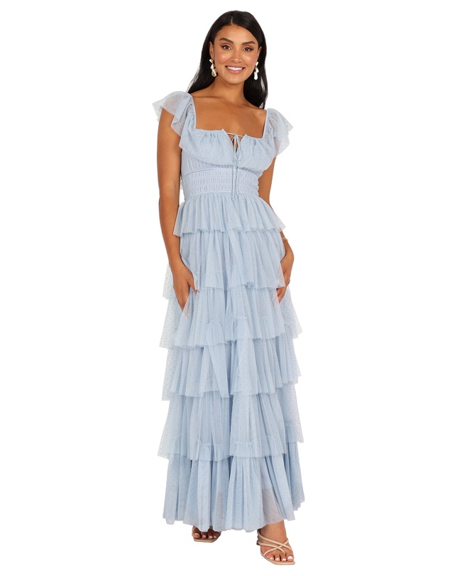 Petal & Pup - Belle Maxi Dress - Blue