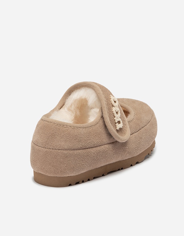 Ozwear Connection Uggs - Ugg Logo Kids Mary Jane