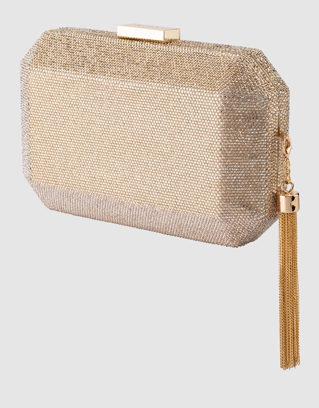 Olga Berg - Gia Crystal Clutch