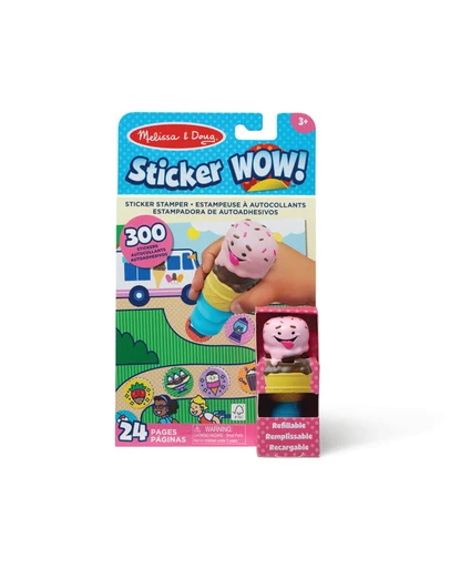 Melissa and Doug - Sticker WOW! Activity Pad Set Ice Cream