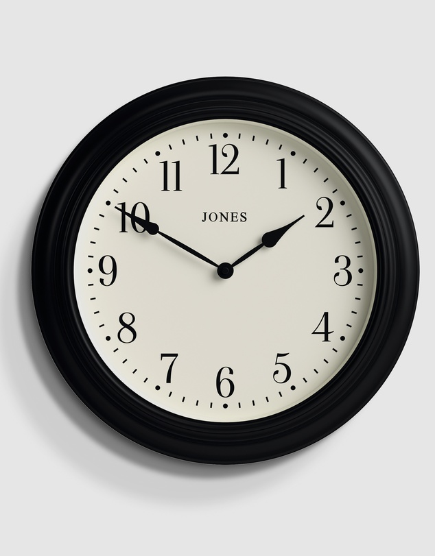 Newgate - Newgate Jones Supper Club Clock Black