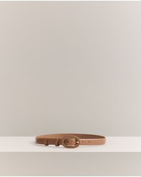 Trenery - Onna Belt in Dark Camel