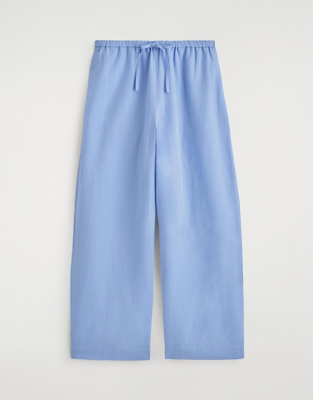COS - Wide-Leg Linen Drawstring Trousers