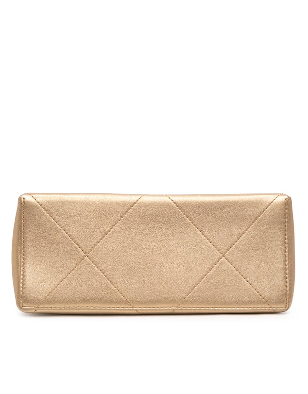 Pre-Loved by Azura Reborn - Pre-Loved Small Calfskin Kiss Lock Frame Bag