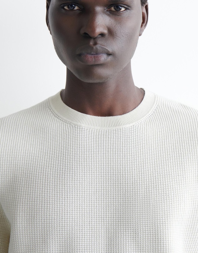 COS - Waffle-Knit Cotton T-Shirt