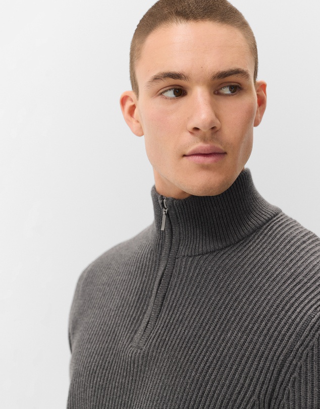 UNISON - Half Zip Knit