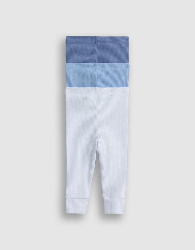 GAP - 3-Pack Tinyrib Knit Bottoms - Babies