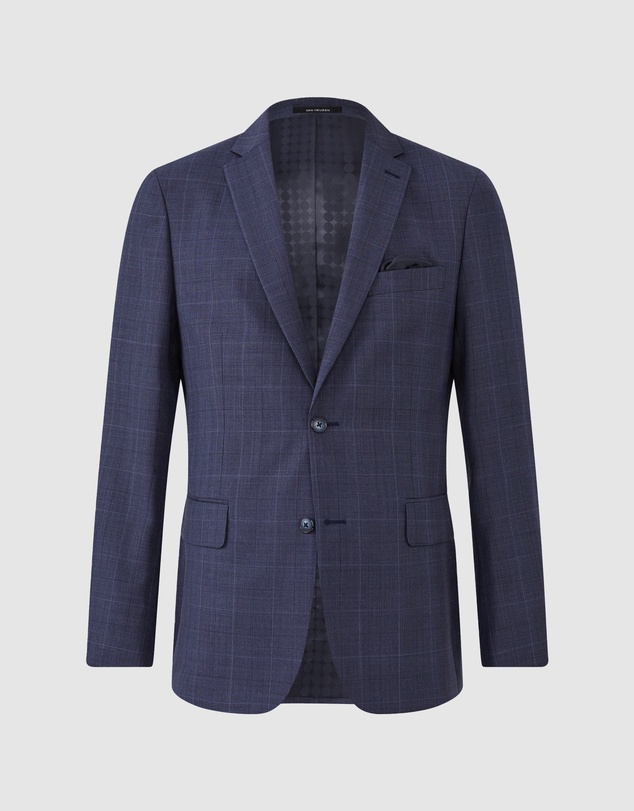 Van Heusen - Wool Blend Check Suit Jacket