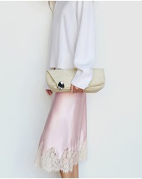 Reformation - Carolina Silk Skirt